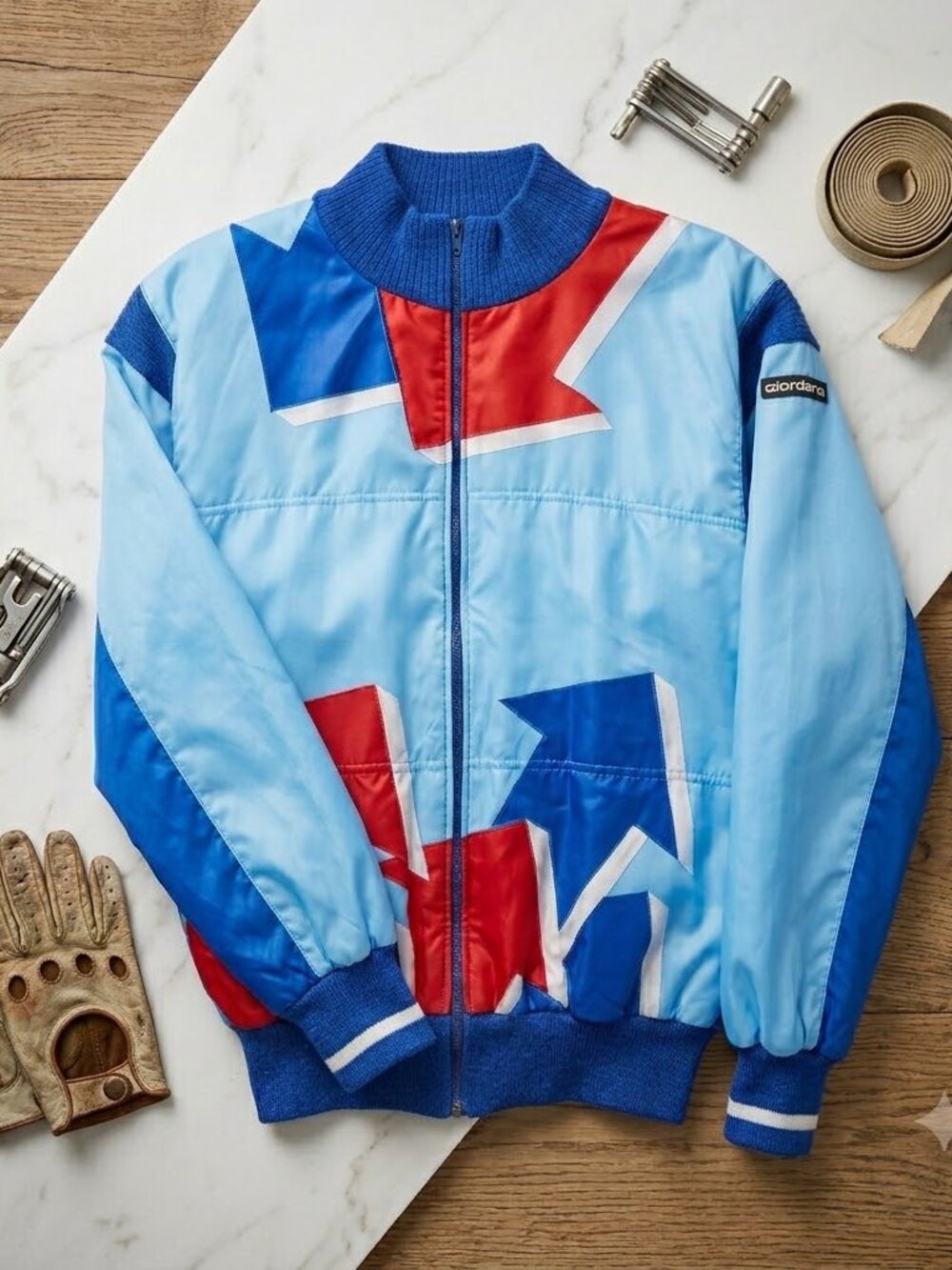 Vintage Giordana Sport Italian Cycling Windbreaker Jacket / Jersey